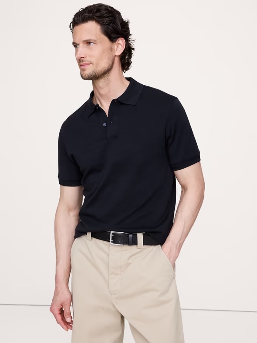 Banana Republic Slim Luxe Touch Polo